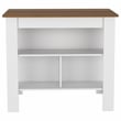 Phoenix 2 Piece Kitchen Set  Kitchen Island and Utility Sink Cabinet Multi-color