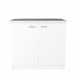 Phoenix 2 Piece Kitchen Set  Kitchen Island and Utility Sink Cabinet Multi-color