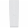 Charlotte 2 Piece Kitchen Set Kitchen Island and Kitchen Pantry White Onyx