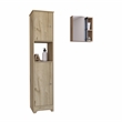 Labelle 2 Piece Bathroom Set  Medicine Cabinet and Linen Cabinet Multi-color