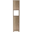 Labelle 2 Piece Bathroom Set  Medicine Cabinet and Linen Cabinet Multi-color