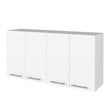Malibu 2 Piece Kitchen Set Multi-Color Engineered Wood
