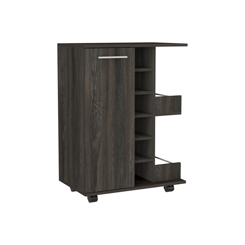 Irvine 2 Piece Living Room Set Brown Engineered Wood