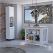 Houston 2 Piece Kitchen Set Multi-Color Engineered Wood
