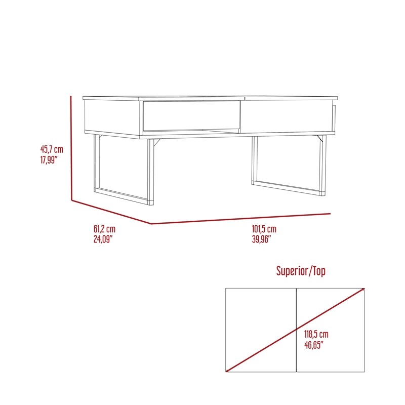 Vassel 2 Piece Living Room Set Brown Engineered Wood