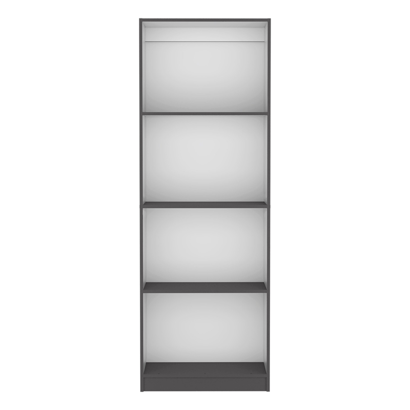 TUHOME Home Bookcase  Multi-Color Enginereed wood