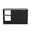 Tuhome Furniture Juniper Engineered Wood Kitchen Island in Multi-Color
