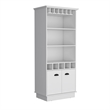 TUHOME Dundee Bar Cabinet  White Manufactured Wood