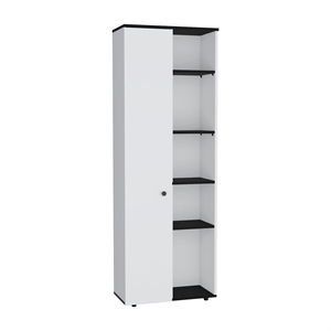 TUHOME Hoyt Multistorage Kitchen Pantry Multi-Color Manufactured Wood