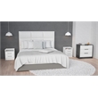 Eter 3 Piece Bedroom Set Engineered Wood Multi-color