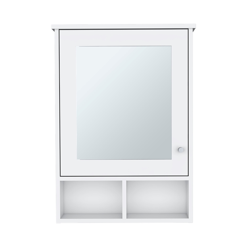 Vina Medicine Cabinet Engineered Wood White