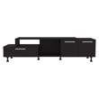 Athol 69 Wide Tv Stand Engineered Wood Black