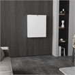 Kaplar 33 Wide folding Table White Engineered Wood White