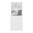 Kaplar 33 Wide folding Table White Engineered Wood White