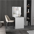 Kaplar 33 Wide folding Table White Engineered Wood White