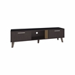 Vance 63 Wide Tv Stand Engineered Wood Black