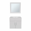 Blake Bathroom Cabinet with Mirror Cabinet Engineered Wood White
