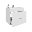 One door Batroom Vanity Hatta Engineered Wood White