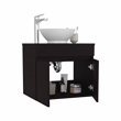 Vessel Sink Vanity Manchester  Engineered Wood Black