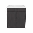 Bathroom Vanity 45 Meka Engineered Wood Black