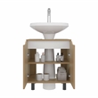Marlo Under Sink Cabinet  Engineered Wood Natural Oak