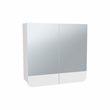Luv Mirror Medicine Cabinet   Engineered Wood White