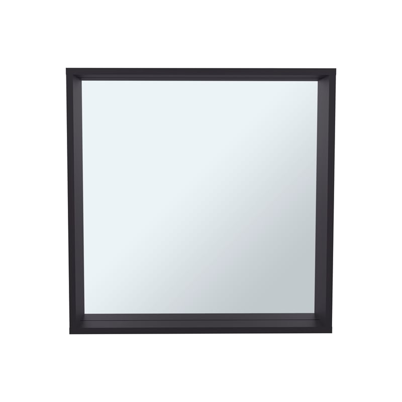 Dakota Medicine Cabinet Engineered Wood Black