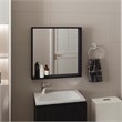 Tuhome Furniture Dakota Medicine Cabinet Engineered Wood Black