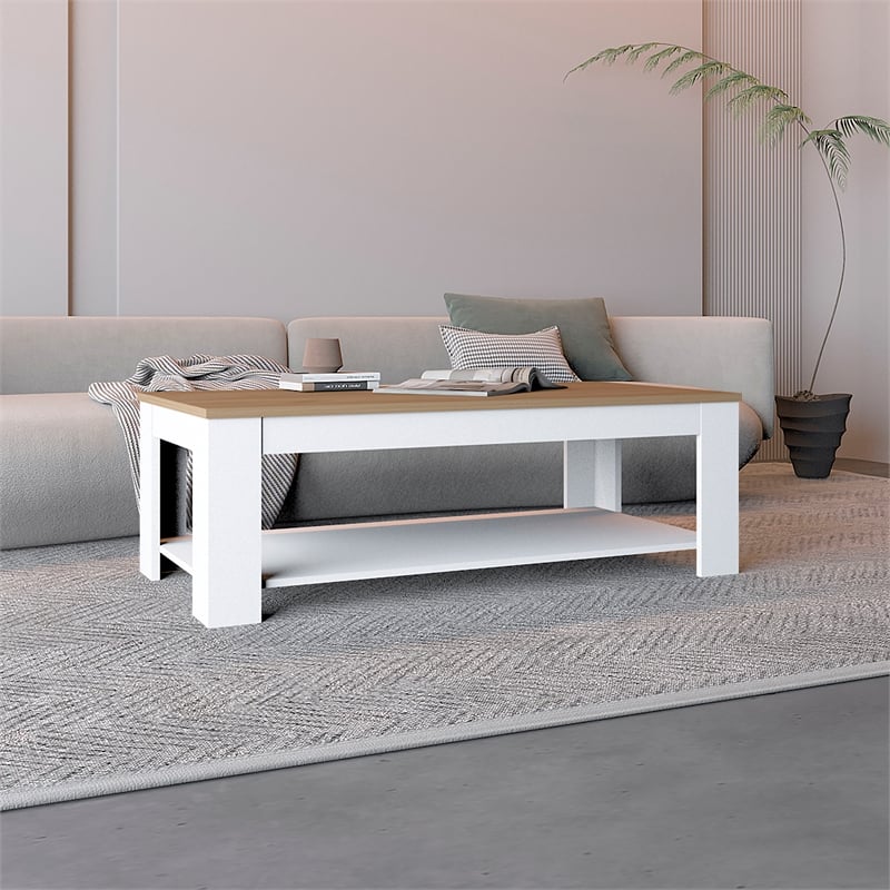 Cecil Coffe Table  Engineered Wood Multi-Color