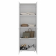 Home 2 Door Closet System  Engineered Wood White