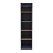 Tuhome Home Xs Bookcase With 5-Tier Shelves And Slim Design in Multicolor