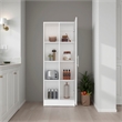 Felch Multistorage Kitchen Pantry Cabinet Engineered Wood White