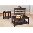 Martin Svensson Barn Door Solid Wood Sofa Console Table Espresso