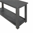 Martin Svensson Home Ventura Solid Wood Sofa Console Table Gray