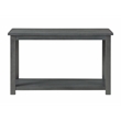 Martin Svensson Home Ventura Solid Wood Sofa Console Table Gray
