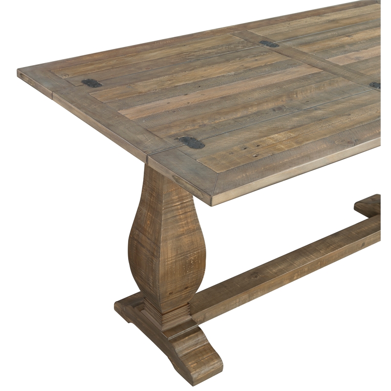 Martin Svensson Home Napa Solid Wood Flip Top Sofa Table Reclaimed Natural Brown