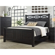Martin Svensson Home Coastal Farmhouse California King Bed Antique Black
