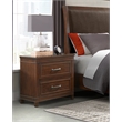 Martin Svensson Home La Jolla Nightstand with Security Drawer Brown Walnut