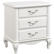 Martin Svensson Home Kelly 3 Drawer Nightstand White