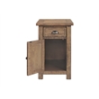 Martin Svensson Home Monterey Chairside Table with Power Natural