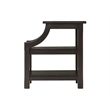 Martin Svensson Home Barn Door Chairside Table with Power Espresso Brown
