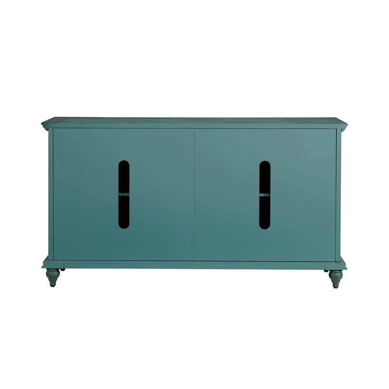 Martin Svensson Home Garden District Rustic Turquoise Solid Wood 65
