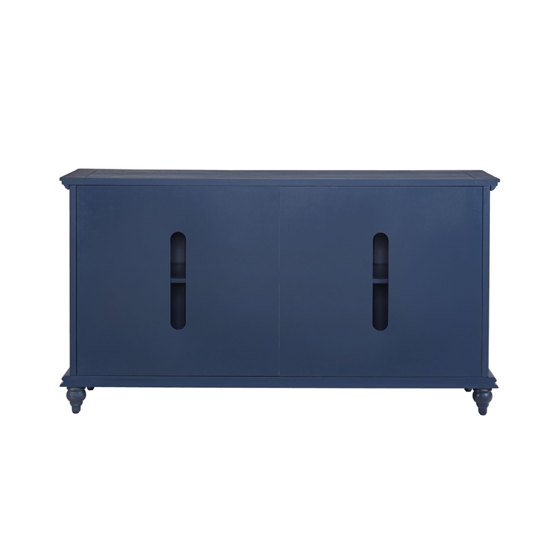 Martin Svensson Home Garden District Rustic Blue Solid Wood 65