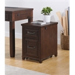 Martin Svensson Home Del Mar Coffee Walnut File Cabinet with Fingerprint Lock