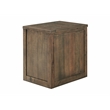 Martin Svensson Home Brown 2 Drawer File Cabinet with with Fingerprint Lock