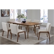 Bixby Upholstered Cream Boucle Fabric Dining Chair (Set of 2)