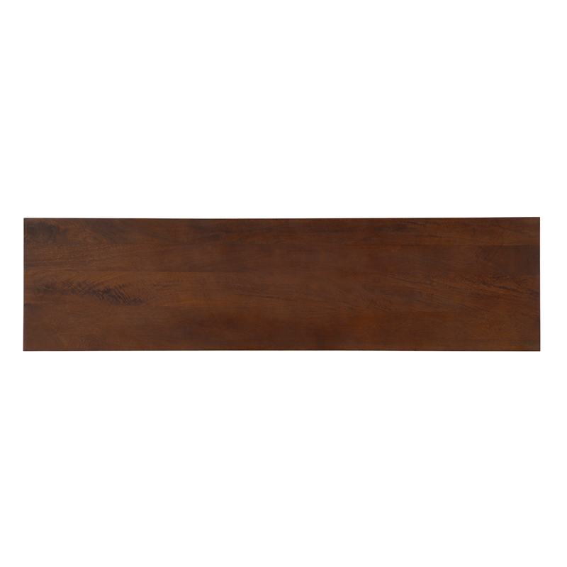 San Marino Mid-Century Modern 2-Door Wood TV Stand for TVs up to 60
