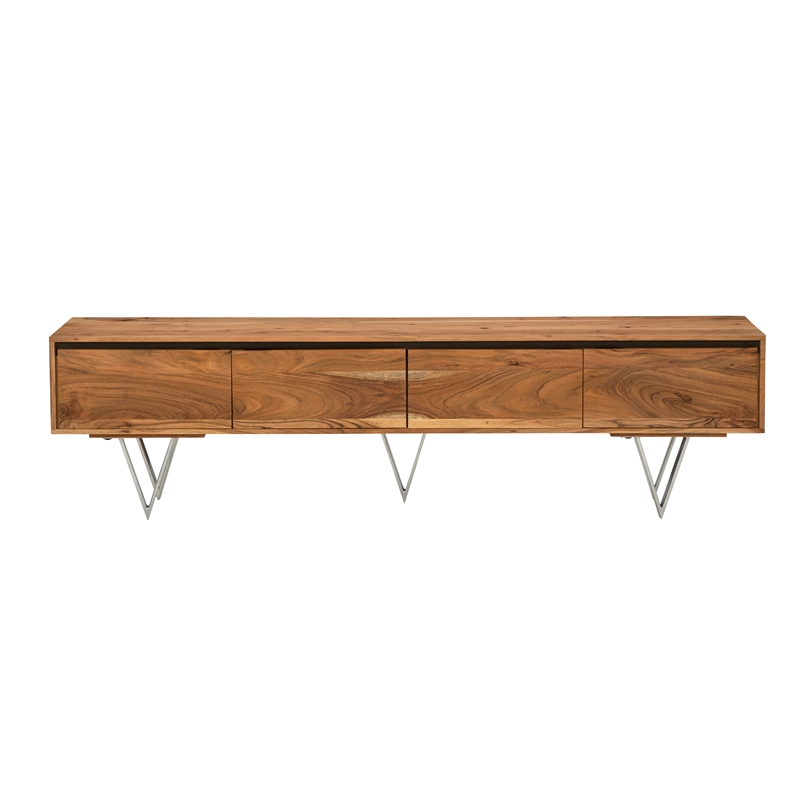 Martin Svensson Home Maranello 4-Door Wood TV Stand for TVs up to 85