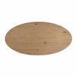 Martin Svensson Home BoHo Oval Wood Coffee Cocktail Table in Natural Prairie Oak