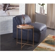 Martin Svensson Home Hemingway Round Tray Top Wood End Table in Natural